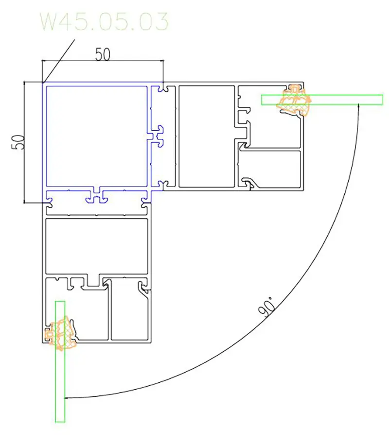 Перегородка ТАТПРОФ МП-45